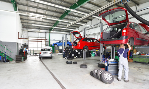 Intérieur du Garage Delanoue